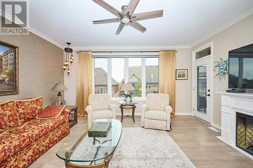 57 Campbell Street, Thorold (562 - Hurricane/Merrittville), ON - Indoor Photo Showing Living Room With Fireplace