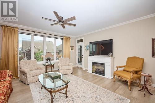 57 Campbell Street, Thorold (562 - Hurricane/Merrittville), ON - Indoor Photo Showing Living Room With Fireplace