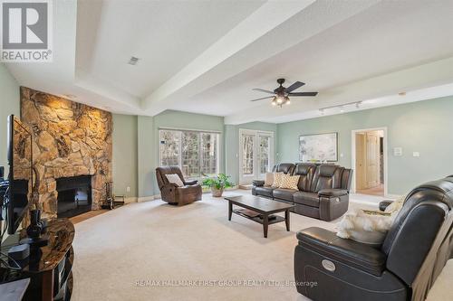 944 Duncannon Drive, Pickering, ON - Indoor Photo Showing Living Room With Fireplace