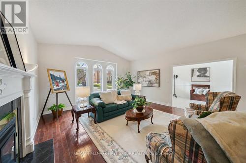 944 Duncannon Drive, Pickering, ON - Indoor Photo Showing Living Room With Fireplace