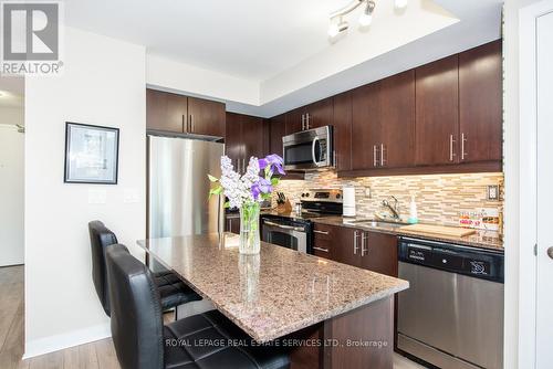 2301 - 155 Legion Road N, Toronto, ON - Indoor Photo Showing Kitchen With Stainless Steel Kitchen With Upgraded Kitchen