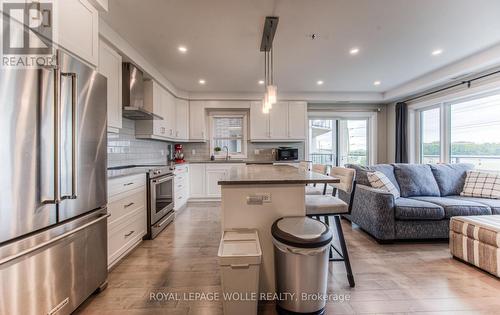 303 - 249 Grey Silo Road, Waterloo, ON - Indoor Photo Showing Kitchen With Stainless Steel Kitchen With Upgraded Kitchen