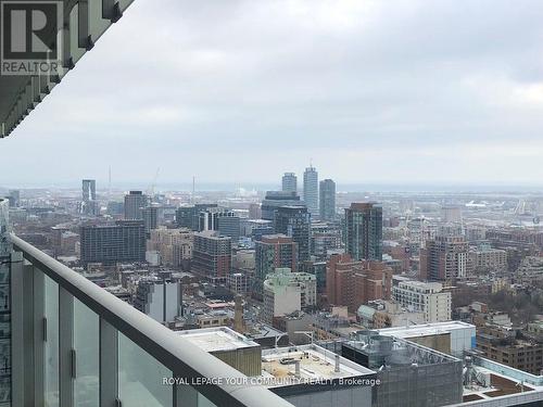 3007 - 197 Yonge Street, Toronto, ON - Outdoor With Balcony With View