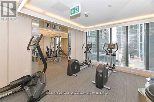 3511 - 115 Blue Jays Way, Toronto, ON - Indoor Photo Showing Gym Room