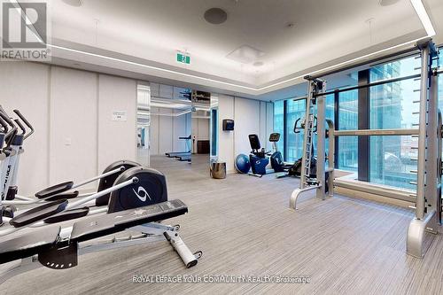 3511 - 115 Blue Jays Way, Toronto, ON - Indoor Photo Showing Gym Room