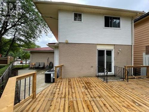 5 Monsarrat Crescent, London, ON - Outdoor With Deck Patio Veranda With Exterior