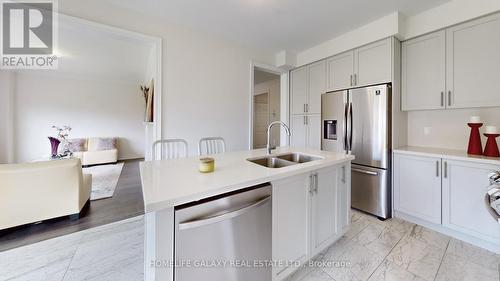 1356 Apollo Street, Oshawa, ON - Indoor Photo Showing Kitchen With Stainless Steel Kitchen With Double Sink With Upgraded Kitchen