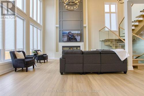 67 Creanona Boulevard, Hamilton, ON - Indoor Photo Showing Other Room With Fireplace