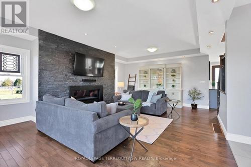 2299 Blessington Road, Tyendinaga, ON - Indoor Photo Showing Living Room With Fireplace