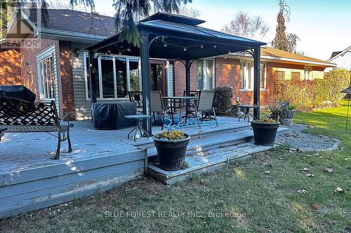 Fall Picture - 33895 Bissonette Avenue, Bluewater (St. Joseph), ON - Outdoor With Deck Patio Veranda