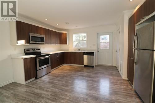 105E Cross Road, Bay Roberts, NL - Indoor Photo Showing Kitchen With Stainless Steel Kitchen