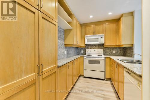 3711 - 8 Park Road, Toronto, ON - Indoor Photo Showing Kitchen With Double Sink