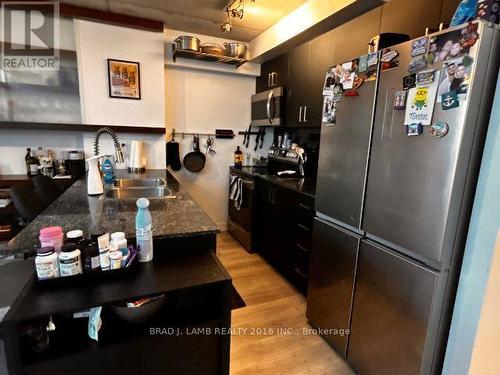 708 - 36 Charlotte Street, Toronto, ON - Indoor Photo Showing Kitchen With Double Sink