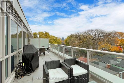 515 - 150 Logan Avenue, Toronto, ON - Outdoor With Balcony With Exterior