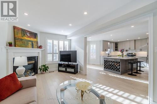 67 Rosanna Crescent, Vaughan, ON - Indoor Photo Showing Living Room With Fireplace