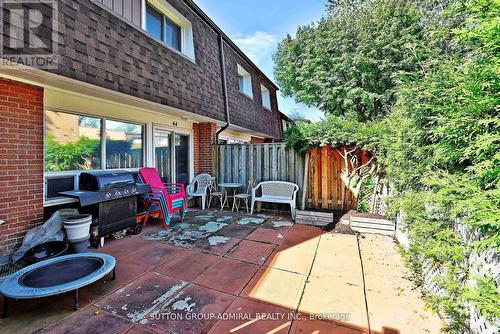 44 - 452 Silverstone Drive, Toronto, ON - Outdoor With Deck Patio Veranda