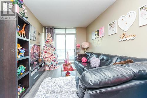 1301 - 80 Absolute Avenue, Mississauga, ON - Indoor Photo Showing Living Room