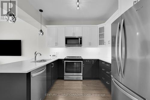 31 - 600 Guiness Way, London, ON - Indoor Photo Showing Kitchen With Double Sink With Upgraded Kitchen