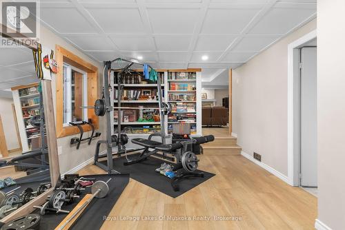 354 Bayshore Boulevard, Huntsville (Chaffey), ON - Indoor Photo Showing Gym Room