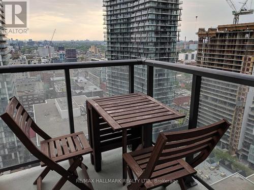 2403 - 290 Adelaide Street W, Toronto, ON - Outdoor With Balcony