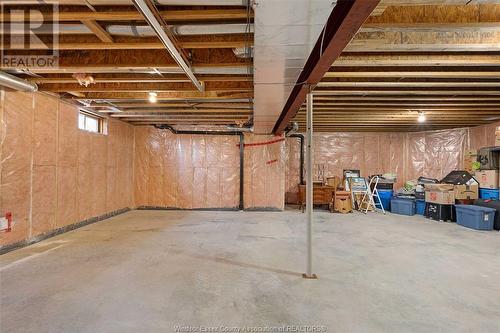 21429 Lynn Road, Wheatley, ON - Indoor Photo Showing Basement