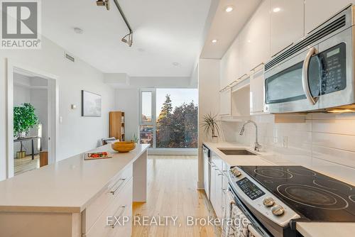 411 - 101 Richmond Road, Ottawa, ON - Indoor Photo Showing Kitchen With Upgraded Kitchen