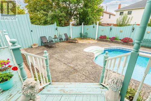 1106 Ridge Valley Drive, Oshawa (Pinecrest), ON - Outdoor With In Ground Pool With Deck Patio Veranda