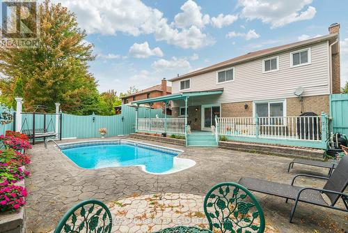 1106 Ridge Valley Drive, Oshawa (Pinecrest), ON - Outdoor With In Ground Pool With Deck Patio Veranda