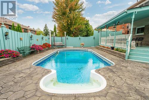 1106 Ridge Valley Drive, Oshawa (Pinecrest), ON - Outdoor With In Ground Pool With Deck Patio Veranda