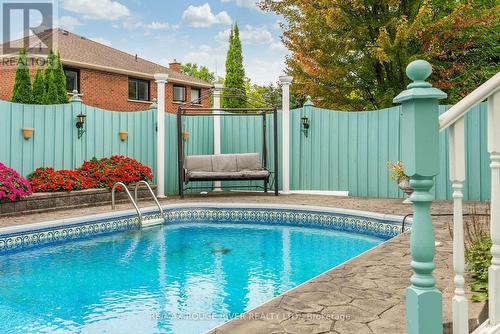 1106 Ridge Valley Drive, Oshawa (Pinecrest), ON - Outdoor With In Ground Pool With Deck Patio Veranda