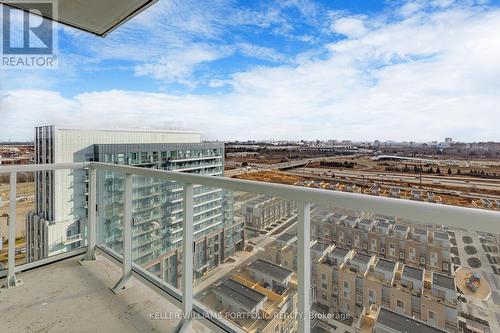 1802 - 38 Honeycrisp Crescent, Vaughan, ON - Outdoor With Balcony With View