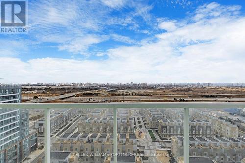 1802 - 38 Honeycrisp Crescent, Vaughan, ON - Outdoor With Balcony With View