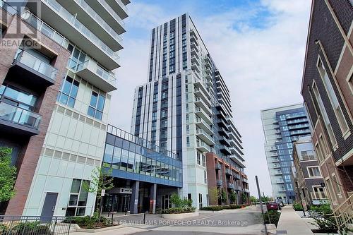 1802 - 38 Honeycrisp Crescent, Vaughan, ON - Outdoor With Balcony With Facade