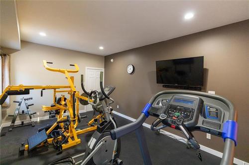 42 Colleen Avenue, Arnes, MB - Indoor Photo Showing Gym Room