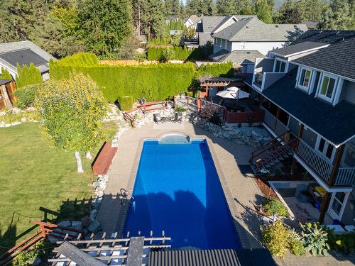 3374 Larkspur Court, Kelowna, BC - Outdoor With In Ground Pool