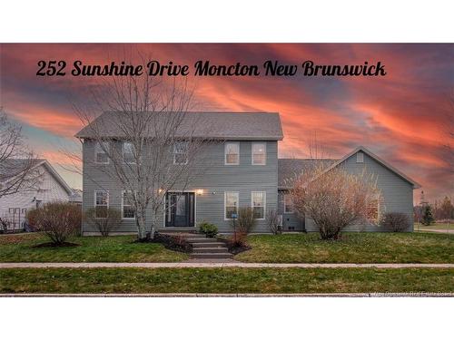 252 Sunshine Dr, Moncton, NB 