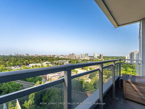 1307-255 Village Green Sq, Toronto, ON - Outdoor With Balcony With View With Exterior