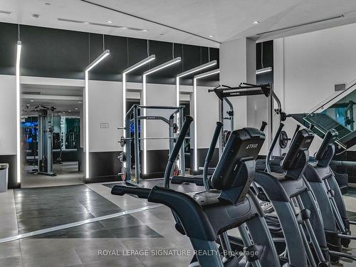 3707-2908 Highway 7, Vaughan, ON - Indoor Photo Showing Gym Room