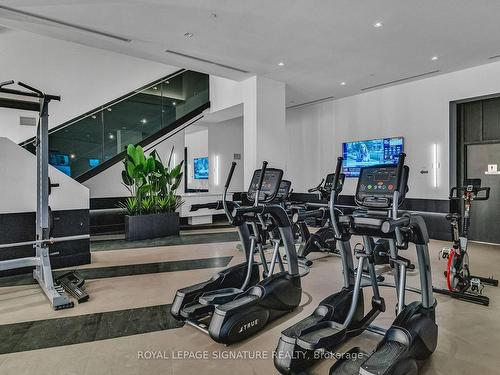 3707-2908 Highway 7, Vaughan, ON - Indoor Photo Showing Gym Room