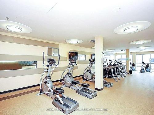 315-4033 Hurontario St, Mississauga, ON - Indoor Photo Showing Gym Room