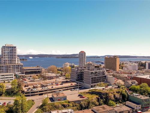 402-91 Chapel St, Nanaimo, BC - Outdoor With Body Of Water With View