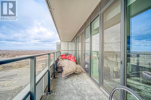 2712 - 30 Shore Breeze Drive, Toronto, ON - Outdoor With Balcony With Exterior