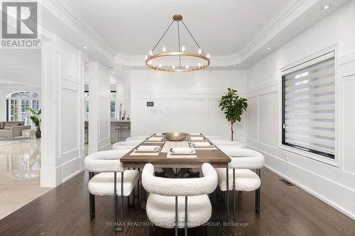 69 Glenforest Drive, Vaughan, ON - Indoor Photo Showing Dining Room