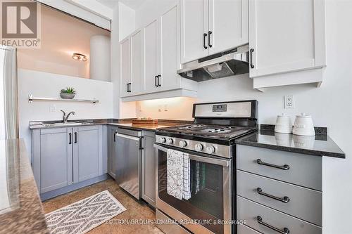 447 - 155 Dalhousie Street, Toronto, ON - Indoor Photo Showing Kitchen