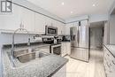 56 Draper Crescent, Barrie, ON  - Indoor Photo Showing Kitchen With Stainless Steel Kitchen With Double Sink 