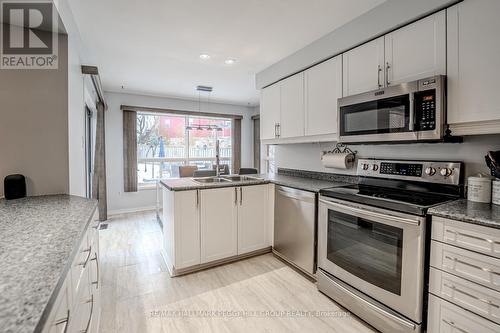 56 Draper Crescent, Barrie, ON - Indoor Photo Showing Kitchen With Stainless Steel Kitchen With Double Sink