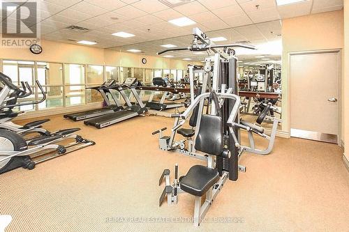 718 - 349 Rathburn Road W, Mississauga, ON - Indoor Photo Showing Gym Room