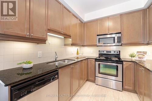 1904 - 60 Absolute Avenue, Mississauga, ON - Indoor Photo Showing Kitchen With Stainless Steel Kitchen With Double Sink