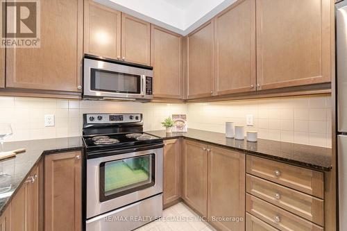 1904 - 60 Absolute Avenue, Mississauga, ON - Indoor Photo Showing Kitchen With Stainless Steel Kitchen