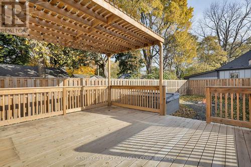 108 Rectory Street, London, ON - Outdoor With Deck Patio Veranda With Exterior